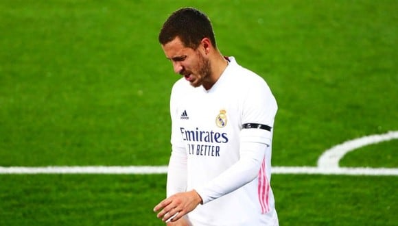 Eden Hazard se volvió a lesionar, confirmó Real Madrid. (Foto: Reuters)