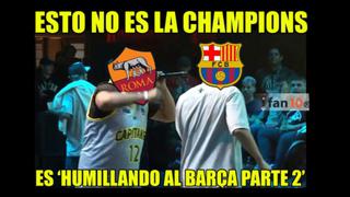 Nadie se salva: los mejores memes contra el Barcelona tras caer ante la Roma [FOTOS]