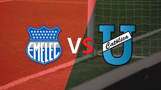 Ya juegan en la Caldera, Emelec vs U. Católica (E)