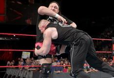 WWE: revive el choque que tuvieron Brock Lesnar y Samoa Joe en RAW [VIDEO]
