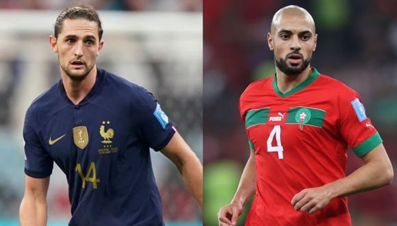 Francia y Marruecos se miden por las semifinales del Mundial Qatar 2022. (Foto: Composición / Getty Images)
