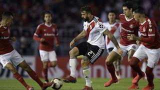 River Plate cerró la fase de grupos de la Copa Libertadores empatando 2-2 contra el Internacional