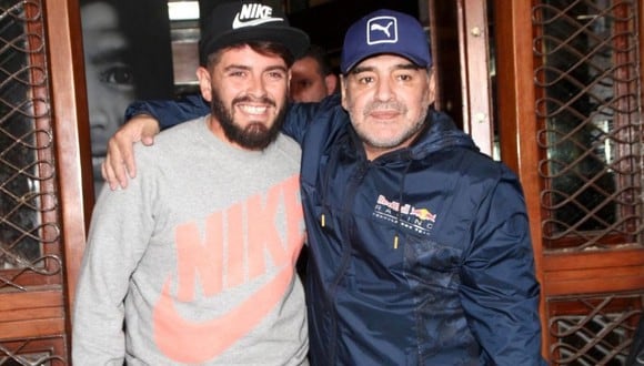 Hijo de Diego Maradona lo despide desde sus redes sociales (Foto: instagram)