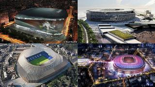 Los nuevos estadios que se vienen en los principales equipos del mundo