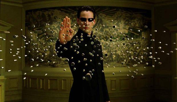 Keanu Reeves como Neo en "Matrix" (Foto: The Matrix Movie)