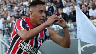 A lo Romario: la gran definición de Cueva para el empate de Sao Paulo