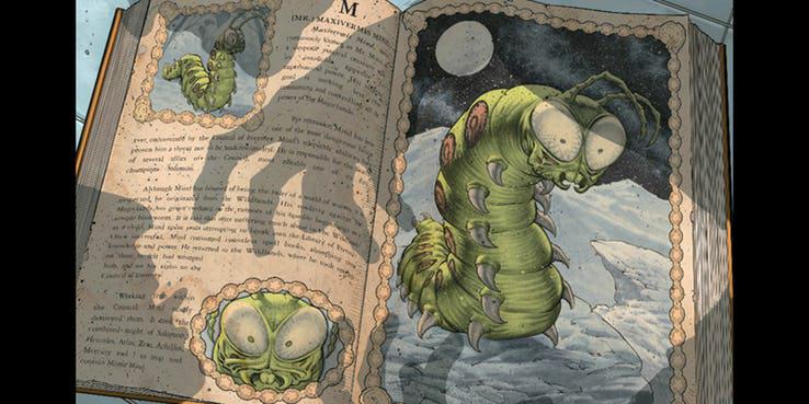 Mister Mind es presentado como una criatura mágica en lugar de un alien en su versión original de los cómics (Foto: DC Comics)