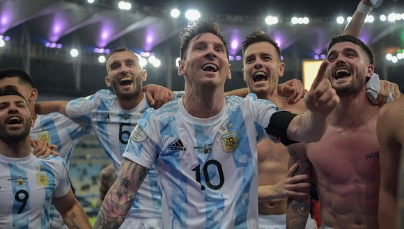 Con gol de Ángel Di María, Argentina venció 1-0 a Brasil y logró el título de la Copa América en el Maracaná. (Foto AFP)