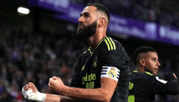 Con doblete del Karim Benzema, Madrid venció 2-0 al Valladolid. (Foto: Agencias)