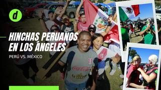 Así viven los hinchas peruanos la previa al partido Perú vs. México desde Los Ángeles