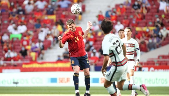 España y Portugal no se sacaron diferencias en el Wanda Metropolitano. (Foto: Agencias)