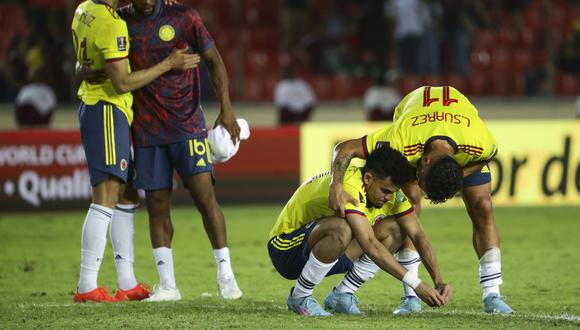 Colombia se quedó fuera de la Copa del Mundo Qatar 2022. (Foto: EFE)