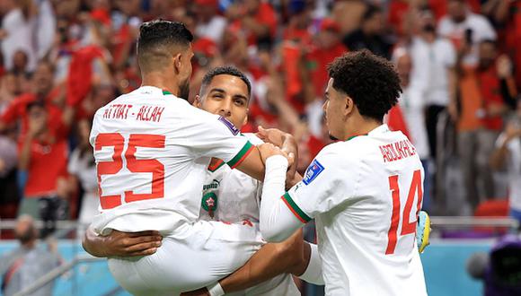 Bélgica vs. Marruecos por la fecha 2 del Grupo F del Mundial Qatar 2022. (Foto: Getty Images)