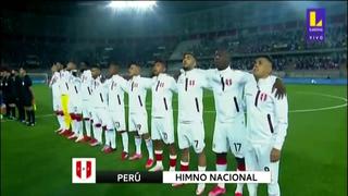 ¡A todo pulmón! Así se entonó el himno nacional en el Perú vs. Chile por las Eliminatorias Qatar 