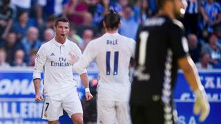 Con triplete de Cristiano: Real Madrid venció 4-1 a Alavés por Liga Santander