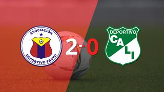 Pasto le ganó con claridad a Deportivo Cali por 2 a 0