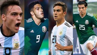 Argentina vs. México: las posibles alineaciones del amistoso internacional FIFA en Córdoba [FOTOS]