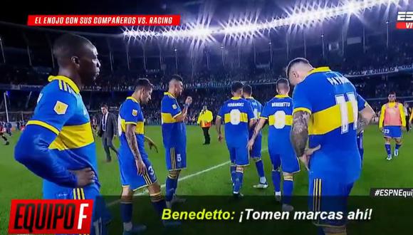 El programa ‘Equipo F’ hizo un recuento de todos los problemas que ha protagonizado por Darío Benedetto en Boca Juniors. (Foto: Captura ESPN)