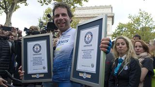 YouTube: ciclista batió récord al dar la vuelta al mundo en menos de 79 días[VIDEO]