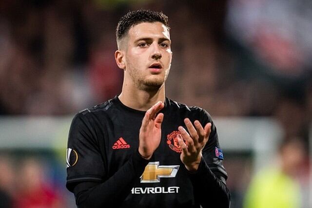 Diogo Dalot en Manchester United.