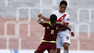 Perú empató 0-0 ante Venezuela en Mendoza por el Sudamericano Sub 15