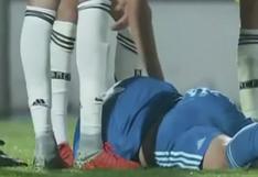 ¡Se temió lo peor! Luca Zidane sufrió espeluznante caída con equipo filial del Real Madrid [VIDEO]