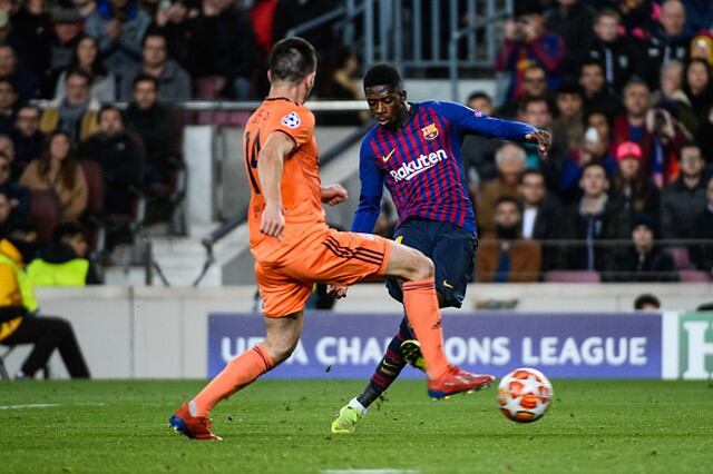 El francés marcó 19 goles, lo que le costó a Barcelona 6.05 millones de euros por tanto. (Getty)