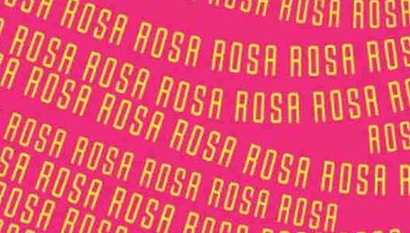 En esta imagen, cuyo fondo es de color rosado, abundan las palabras ‘ROSA’. Entre ellas, está el término ‘ROPA’. (Foto: MDZ Online)