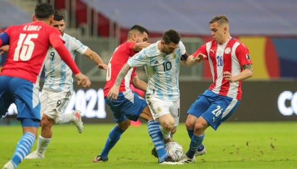 Argentina venció por 1-0 a Paraguay en la Jornada 3 de la Copa América 2021. (Foto: Getty Images)