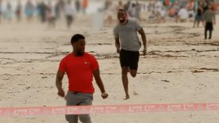 Ya no es el 'Rayo': Usain Bolt fue humillado por comedianteKevin Hart en la playa [VIDEO]