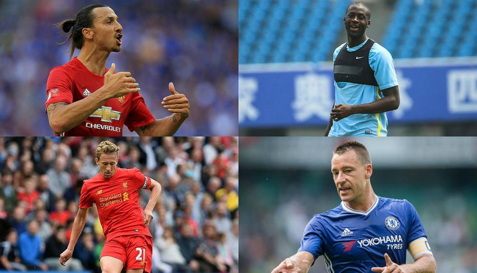 Estos son los jugadores que saldrían libres al final esta temporada de Premier League. (Getty Images)