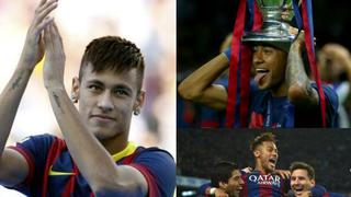 Todo tiene su final: las 11 imágenes que resumen el paso de Neymar por cuatro años en Barcelona