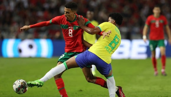 Brasil vs. Marruecos en partido amistoso por fecha FIFA. (Foto: AFP)