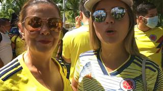 “El que pierda se despide del Mundial”: hinchas de Colombia calientan la previa ante Perú