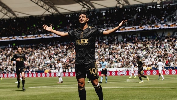 Con doblete de Carlos Vela, LAFC derrotó a LA Galaxy en el Clásico del Tráfico | Foto: LAFC