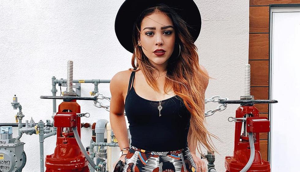 Danna Paola descartó que vaya a protagonizar el remake de “Quinceañera”. (Foto: @dannapaola)