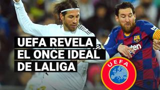 Con cinco del Real Madrid y uno del Barcelona, conoce el once ideal de LaLiga según la UEFA