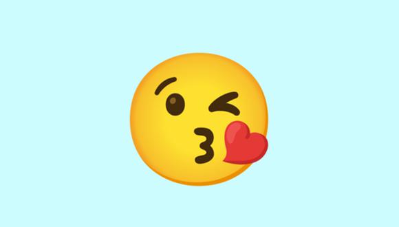 WhatsApp | Qué significa el emoji de la carita del beso volado con corazón  | Face Blowing a Kiss | Meaning | Aplicaciones | Apps | Smartphone |  Celulares | Viral |