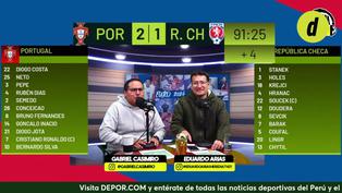 La reacción de Depor El gol de Francisco Conceição en Portugal vs República Checa