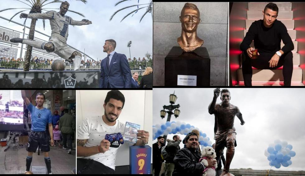 Unas mejores que otras: las estatuas de jugadores de fútbol más recordadas de la historia [FOTOS]