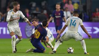 Barcelona vs. Real Madrid por la ida de Supercopa de España 2017: horarios y canales en el mundo