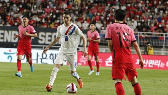 Paraguay igualó 2-2 con Corea del Sur en el partido amistoso internacional disputado en el estadio Mundialista de Suwon (Foto: Selección Paraguay)