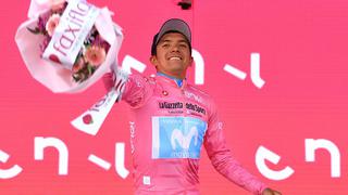 La 'maglia' rosa aún es suya: Richard Carapaz conservó el liderato tras finalizar la etapa 15 del Giro de Italia