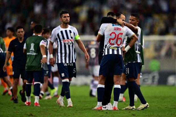 Alianza Lima cayó 3-2 ante Fluminense y se despidió de la Copa Libertadores. (Foto: AFP)