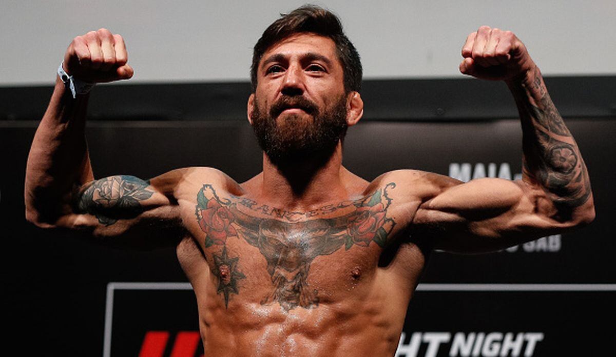 Guido Cannetti tiene un récord de 8-4 como peleador profesional. (Getty Images)