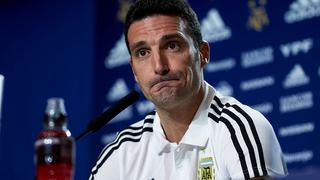 ¡¿Qué partido vio?! Lionel Scaloni cree que "no fue decepción y que sirvió para ver cómo se asociaban con Messi"