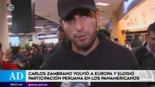 Carlos Zambrano retorna a Europa y jura que votará por Ricardo Gareca