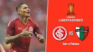 Copa Libertadores 2019 EN VIVO: ver AQUÍ Inter - Palestino con Paolo Guerrero vía Fox Sports