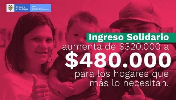 Ingreso Solidario $480.000 DNP: ¿cuándo se podrá cobrar el tercer giro del Gobierno de Colombia? (Foto: Captura)