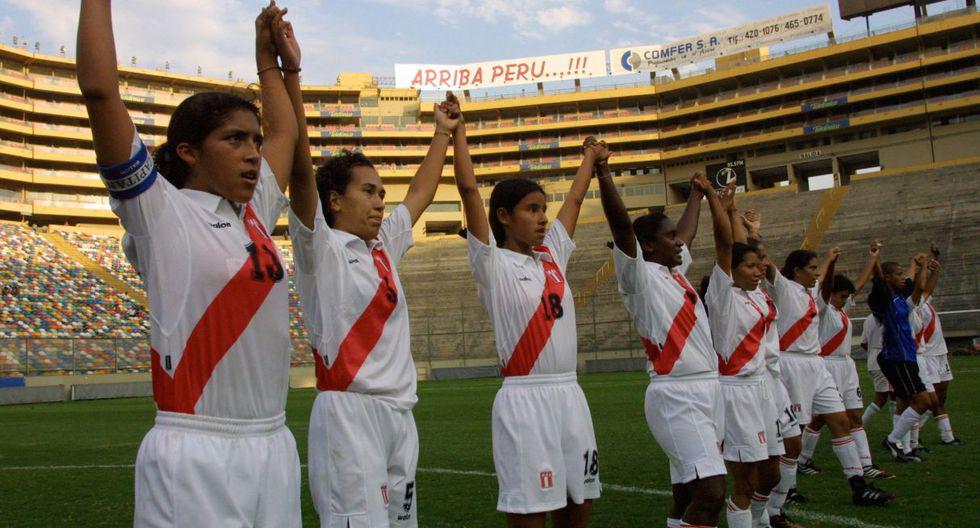La Selección Peruana Femenina jugó de local por primera vez, de manera oficial, en 2003. (Foto: GEC)